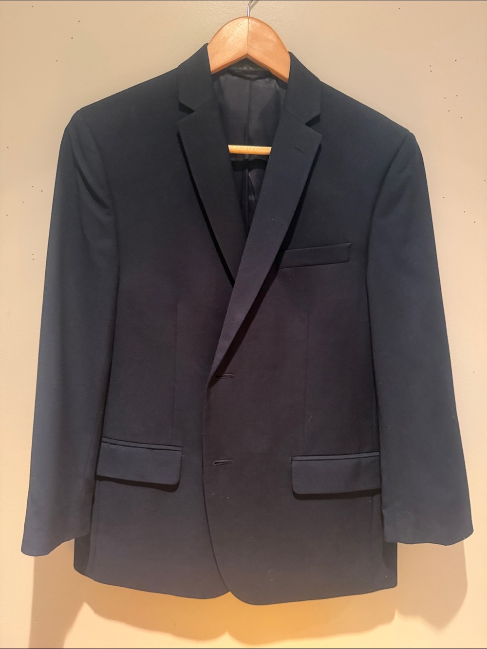 Ralph Lauren Boys Dark Navy Single-Breasted Blazer